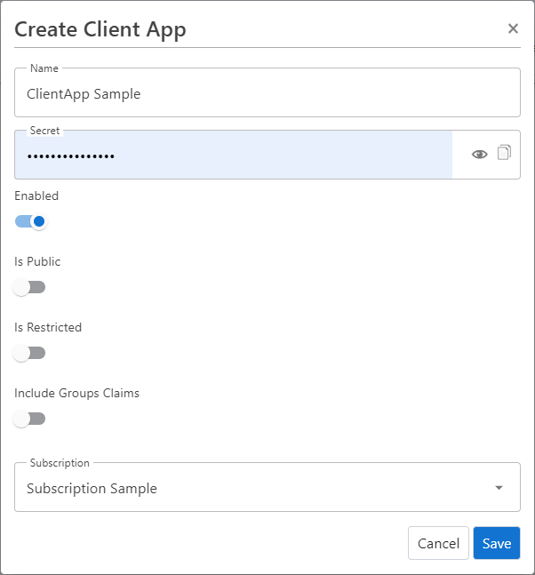 Create Client Application